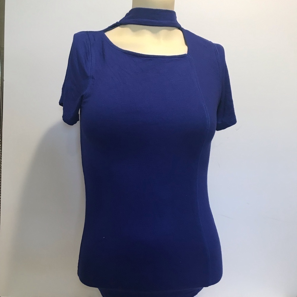 Free People blue shirt Sz SP